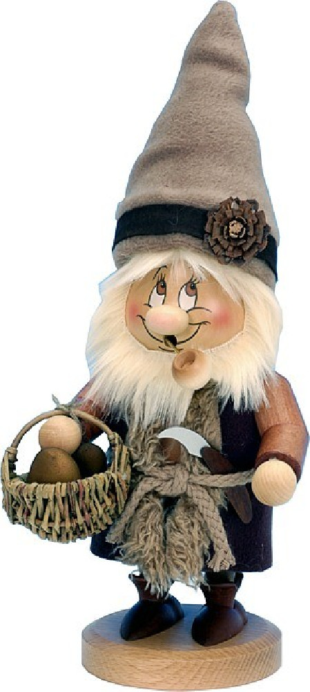 Christian Ulbricht Räuchermännchen Wichtel Pilzsammler Christian Ulbricht Räuchermännchen Wichtel Pilzsammler