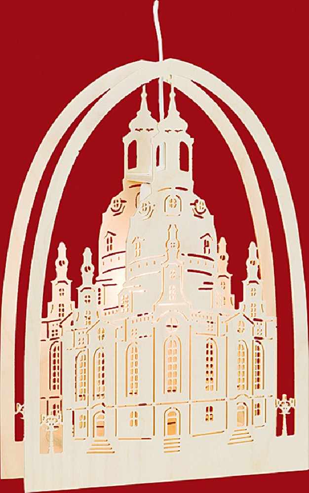 Taulin Beleuchtetes Fensterbild Frauenkirche Taulin Beleuchtetes Fensterbild Frauenkirche