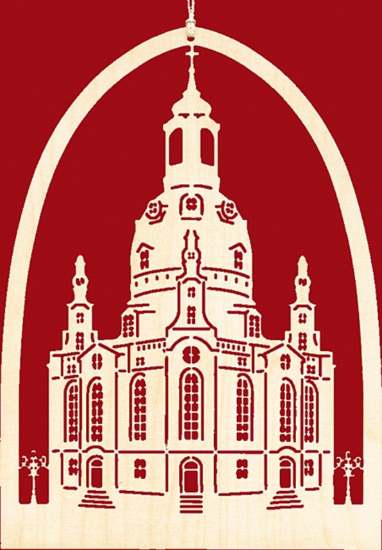 Taulin Fensterbild Frauenkirche - gotisch