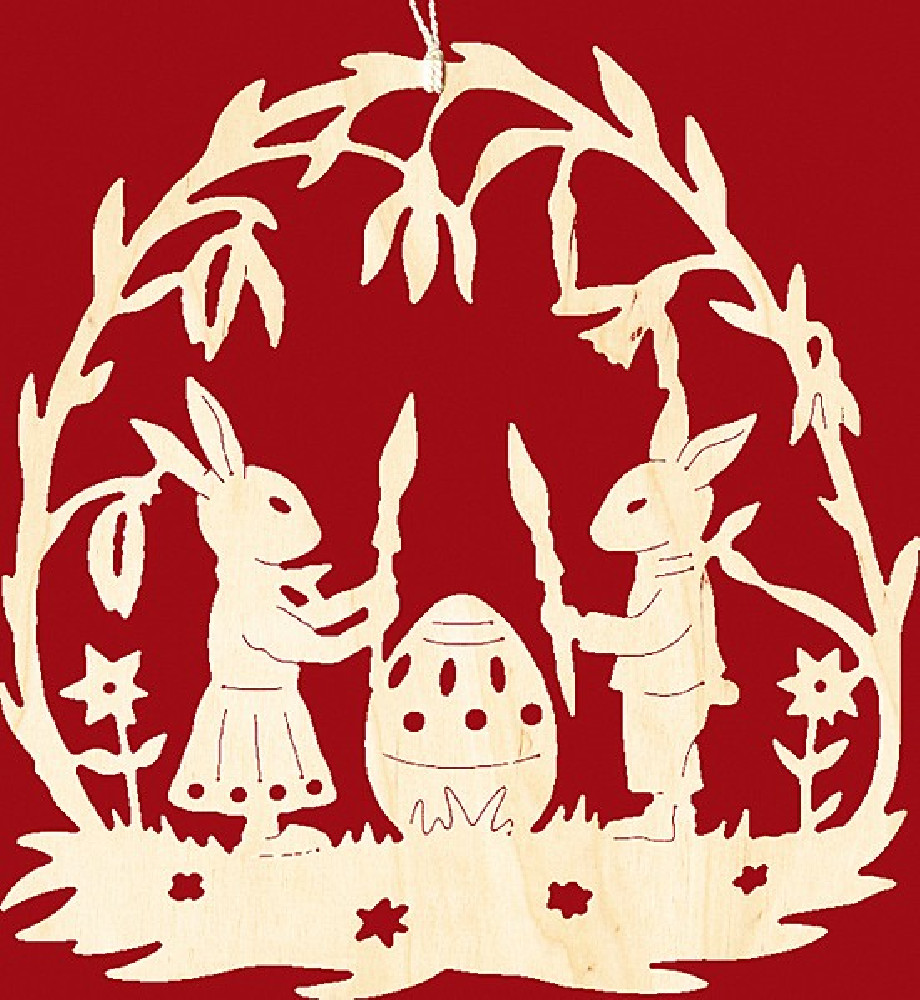 Taulin Fensterbild Ostern Hasenmaler Taulin Fensterbild Ostern Hasenmaler