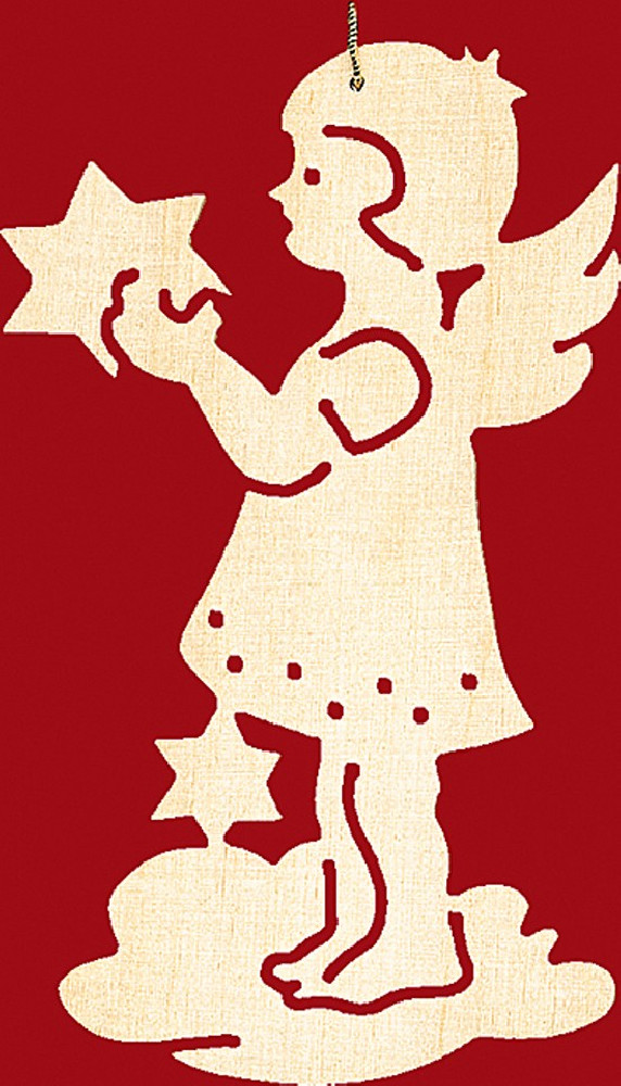 Taulin Baumbehang Weihnachten 4 er Set: Engel Taulin Baumbehang Weihnachten 4 er Set: Engel