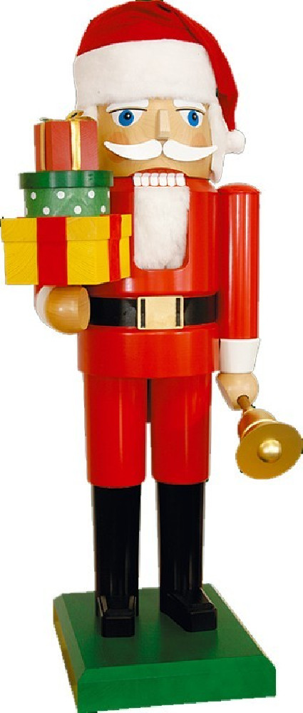 Richard Gläser Nußknacker Santa mit Geschenken Richard Gläser Nußknacker Santa mit Geschenken