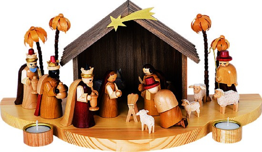Richard Gläser Krippe Christi Geburt Richard Gläser Krippe Christi Geburt