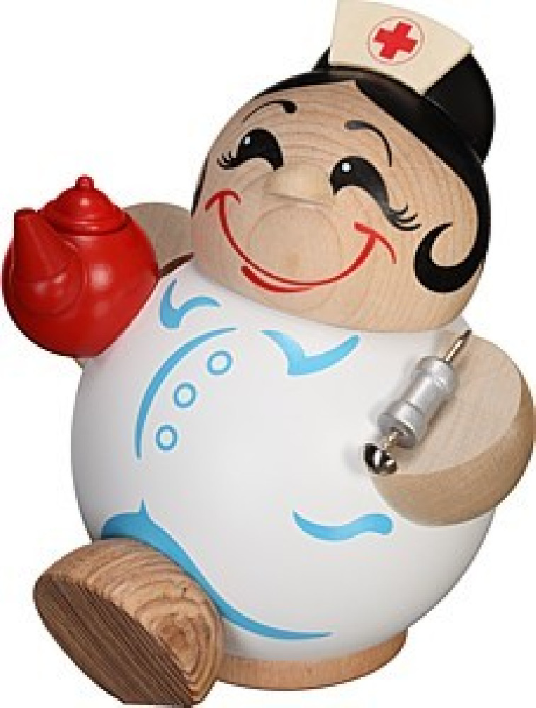 Seiffener Volkskunst eG Kugelräucherfigur Schwester Seiffener Volkskunst eG Kugelräucherfigur Schwester