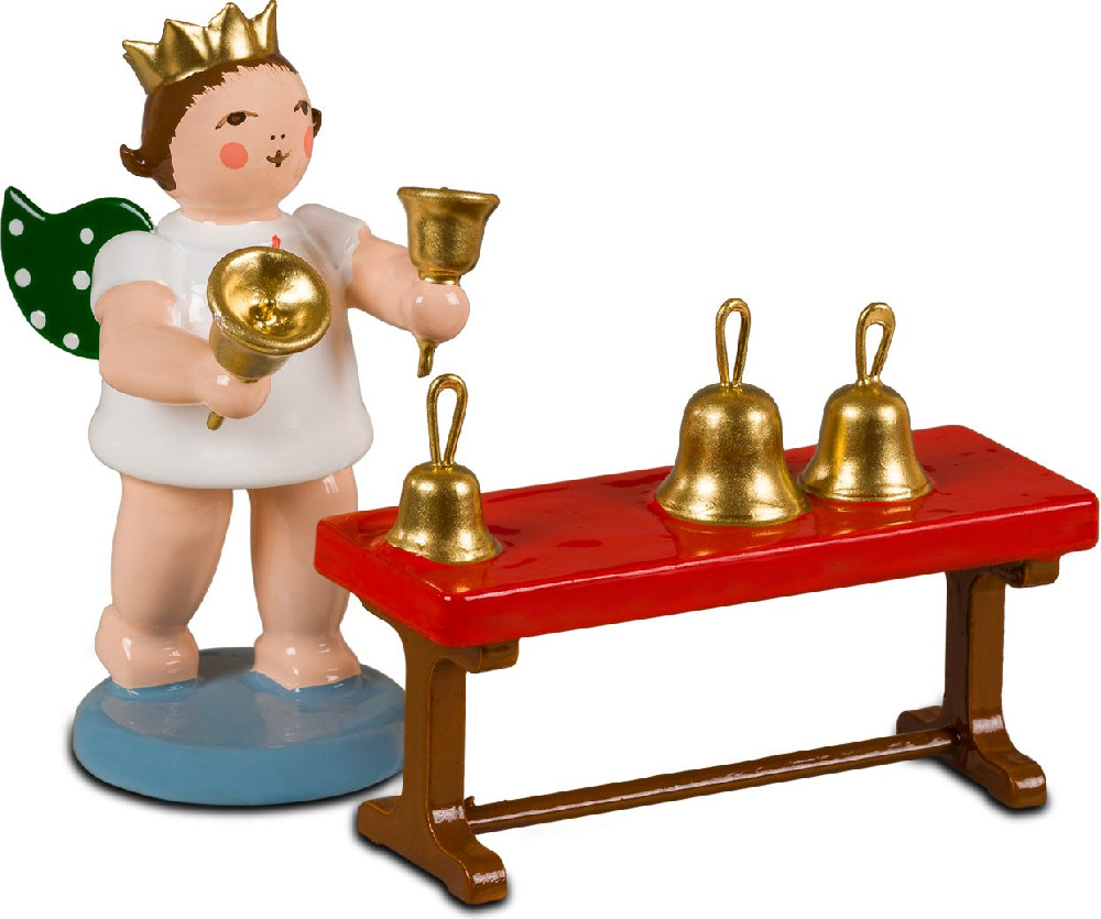 Ellmann Engel mit Handglockenspiel, mit Krone Ellmann Engel mit Handglockenspiel, mit Krone