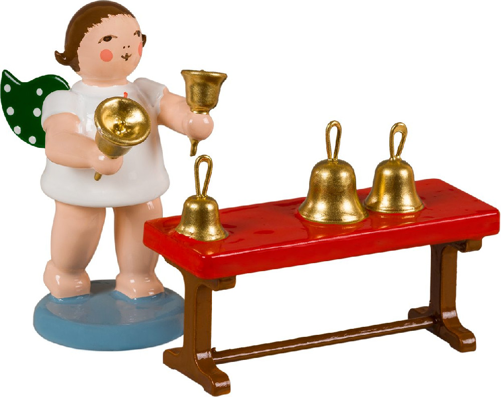 Ellmann Engel mit Handglockenspiel, ohne Krone Ellmann Engel mit Handglockenspiel, ohne Krone