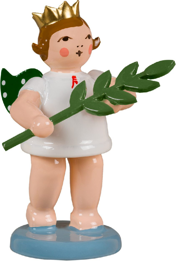 Ellmann Engel mit Friedenszweig, mit Krone Ellmann Engel mit Friedenszweig, mit Krone