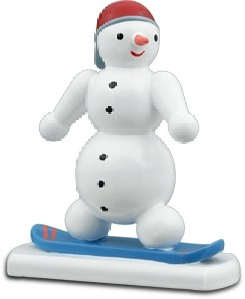 Ellmann Schneemann Snowboardfahrer