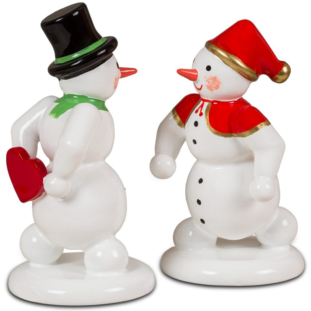 Ellmann Schneemann und Schneefrau - Valentinstag Ellmann Schneemann und Schneefrau - Valentinstag