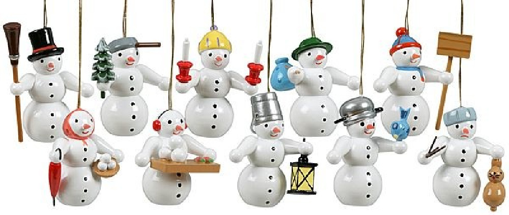 Ellmann Baumbehang Schneemänner Ellmann Baumbehang Schneemänner