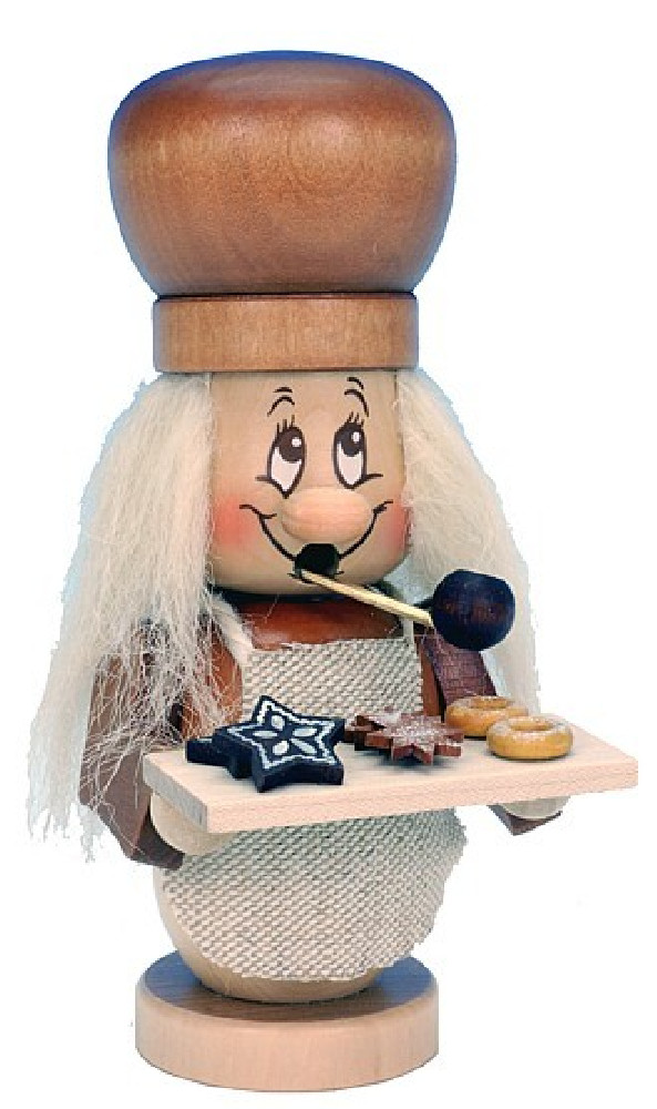 Christian Ulbricht Räuchermännchen Miniwichtel Bäcker Christian Ulbricht Räuchermännchen Miniwichtel Bäcker