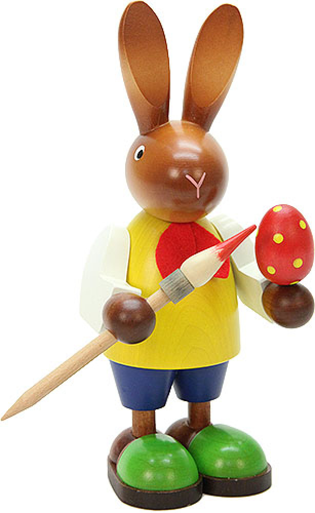 ChristianUlbricht Osterhase mit Pinsel ChristianUlbricht Osterhase mit Pinsel
