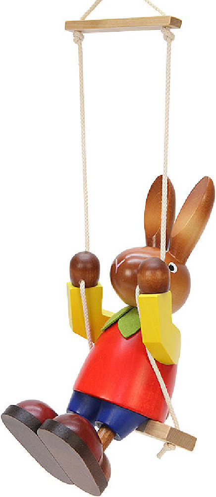 Christian Ulbricht Osterhase auf Schaukel Christian Ulbricht Osterhase auf Schaukel