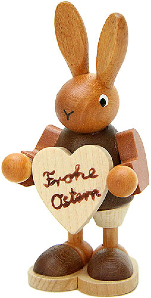 ChristianUlbricht Osterhase mit Herz, natur ChristianUlbricht Osterhase mit Herz, natur