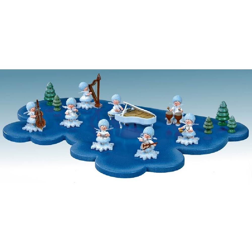 Drechslerei Kuhnert Wolke Schneeflöckchen 1 Etage groß Drechslerei Kuhnert Wolke Schneeflöckchen 1 Etage groß