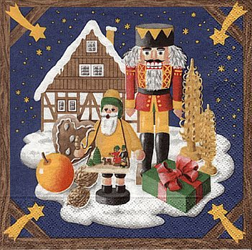Tischservietten Weihnachtsland Tischservietten Weihnachtsland