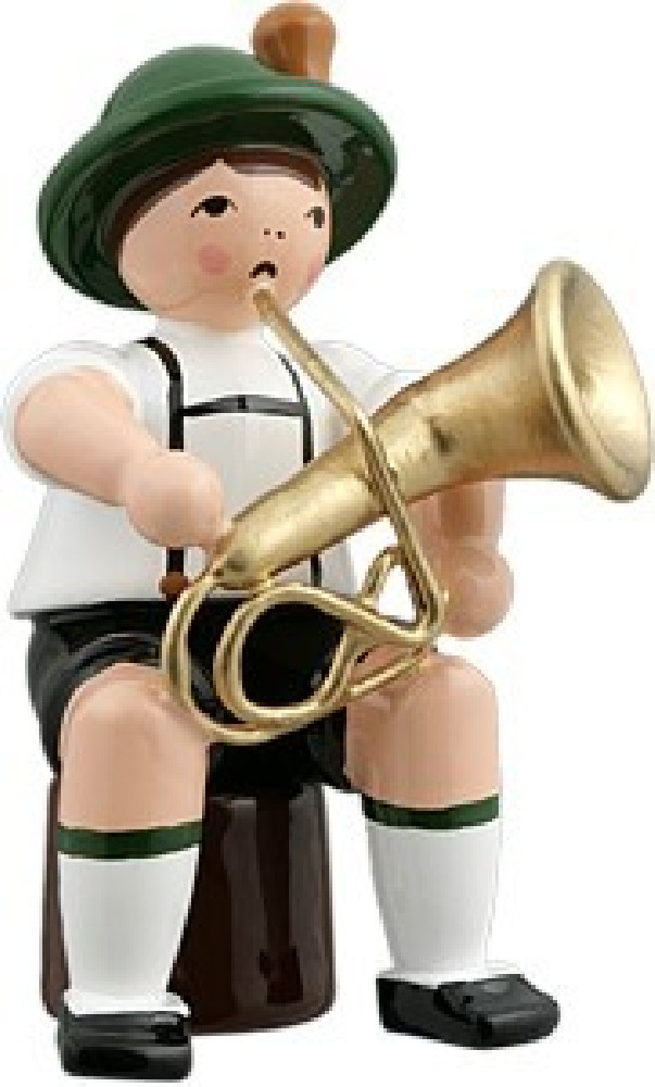 Ellmann Bayernmusikant mit Baritonhorn Ellmann Bayernmusikant mit Baritonhorn