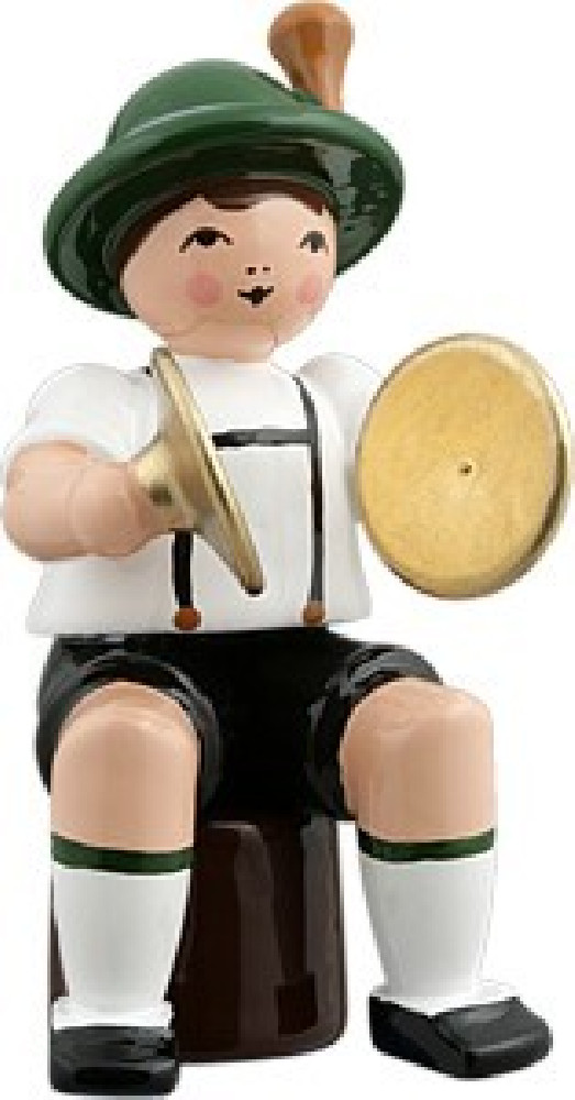 Ellmann Bayernmusikant mit Becken Ellmann Bayernmusikant mit Becken