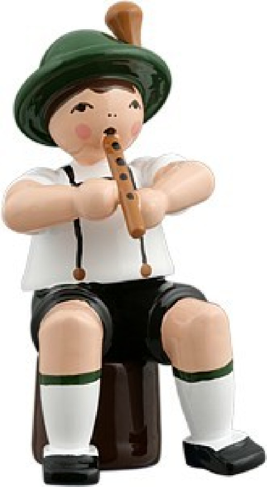 Ellmann Bayernmusikant mit Blockflöte Ellmann Bayernmusikant mit Blockflöte