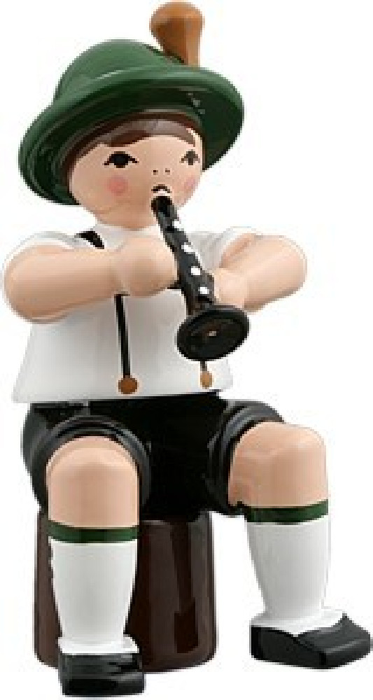 Ellmann Bayernmusikant mit Flöte Ellmann Bayernmusikant mit Flöte