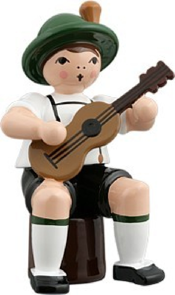Ellmann Bayernmusikant mit Gitarre Ellmann Bayernmusikant mit Gitarre