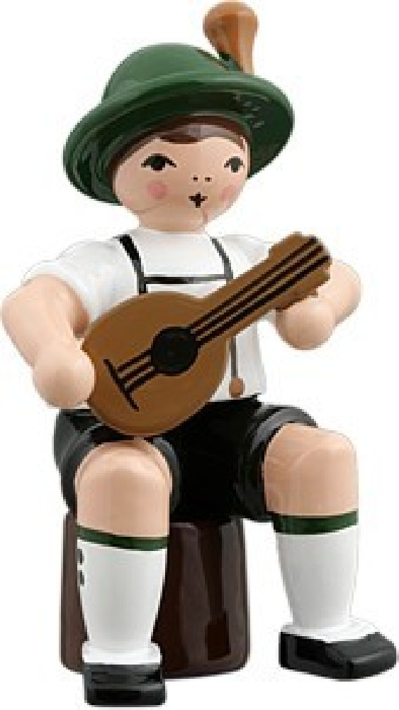 Ellmann Bayernmusikant mit Mandoline Ellmann Bayernmusikant mit Mandoline