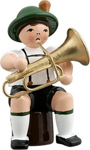 Ellmann Bayernmusikant mit Tuba