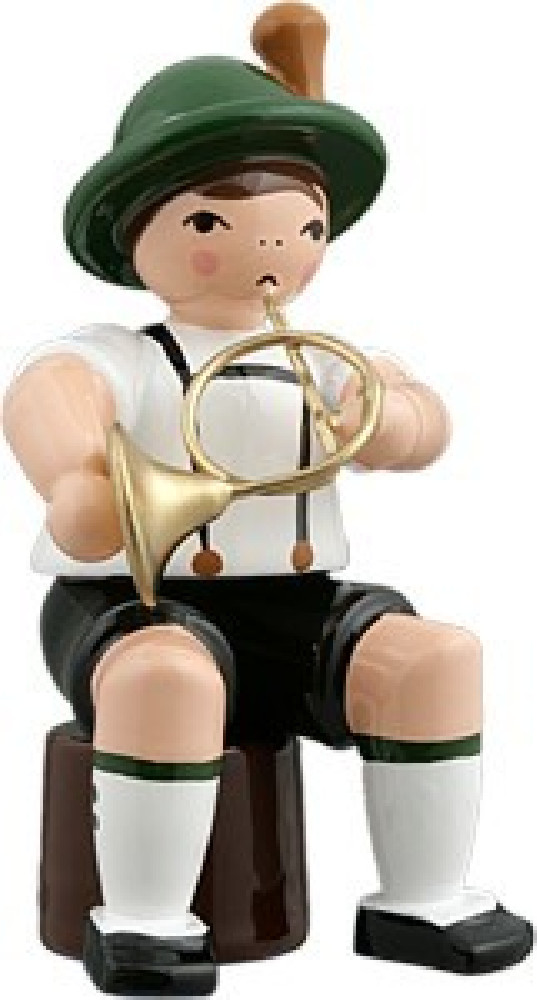 Ellmann Bayernmusikant mit Waldhorn Ellmann Bayernmusikant mit Waldhorn