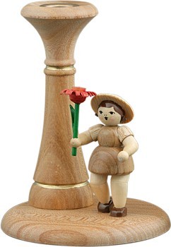 Ellmann Blumenkind mit Kerzenhalter Natur Ellmann Blumenkind mit Kerzenhalter Natur