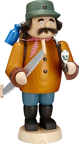 Seiffener Volkskunst eG Räuchermann Holzmacher groß Seiffener Volkskunst eG Räuchermann Holzmacher groß