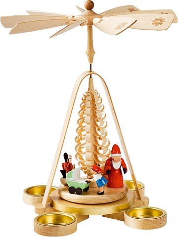 Richard Glässer Teelichtpyramide Bescherung Richard Glässer Teelichtpyramide Bescherung