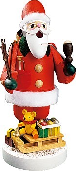 Richard Glässer Räuchermann Weihnachtsmann mit Schlitten Richard Glässer Räuchermann Weihnachtsmann mit Schlitten
