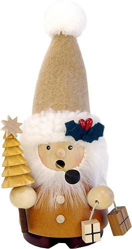 Christian Ulbricht Räuchermann Weihnachtsmann, natur Christian Ulbricht Räuchermann Weihnachtsmann, natur