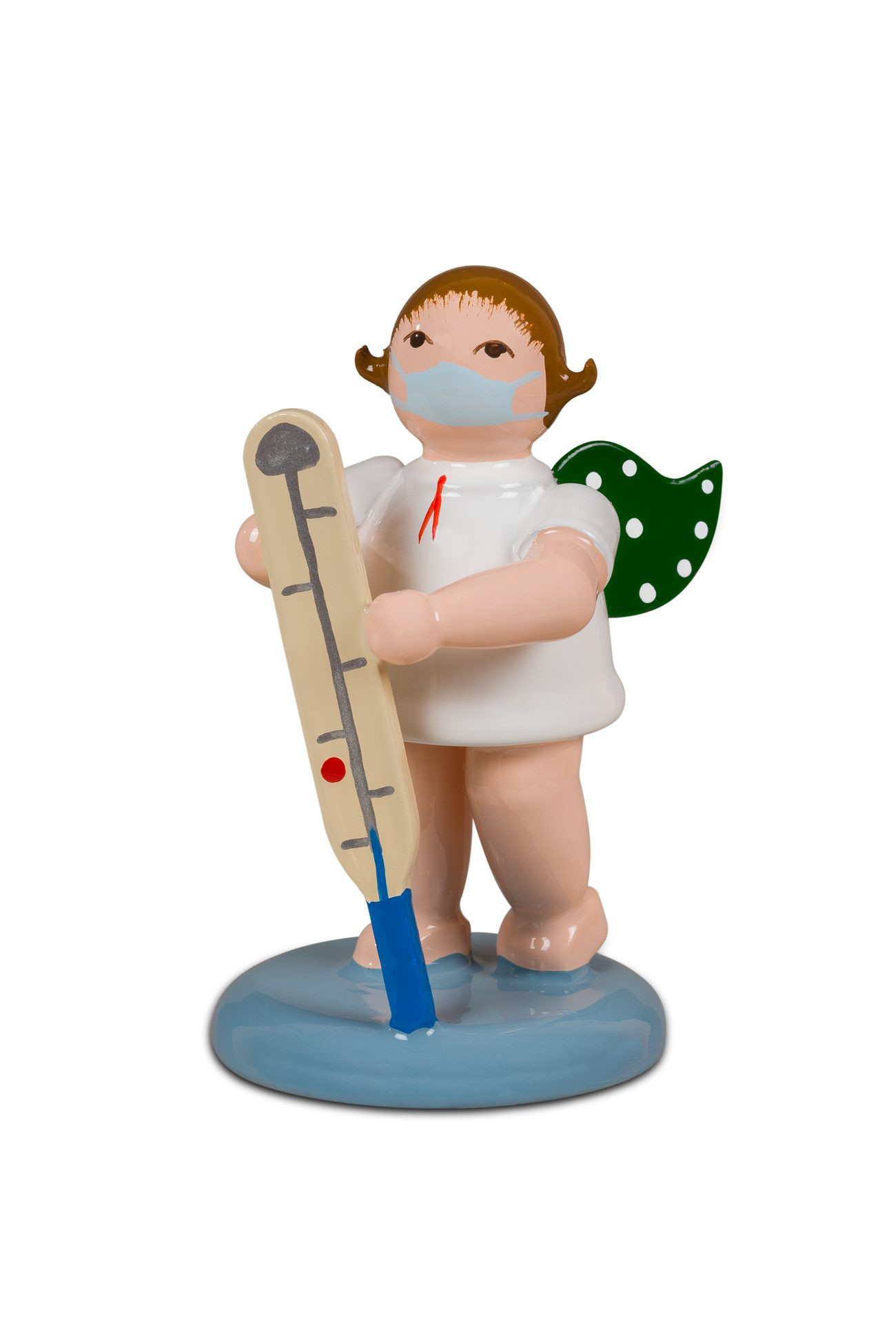 Ellmann Coronaengel mit Fieberthermometer, ohne Krone Ellmann Coronaengel mit Fieberthermometer, ohne Krone