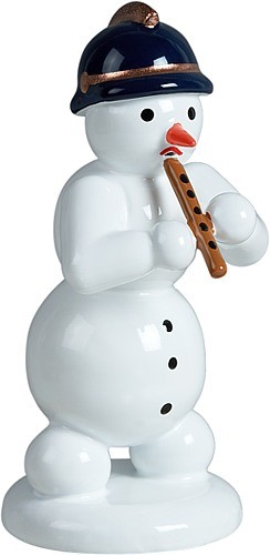 Ellmann Schneemann mit Blockflöte Ellmann Schneemann mit Blockflöte