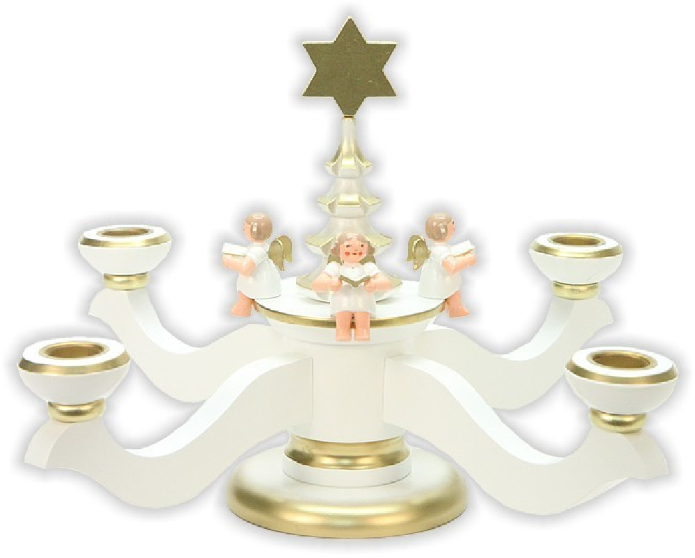 Christian Ulbricht Adventsleuchter Weiss Christian Ulbricht Adventsleuchter Weiss