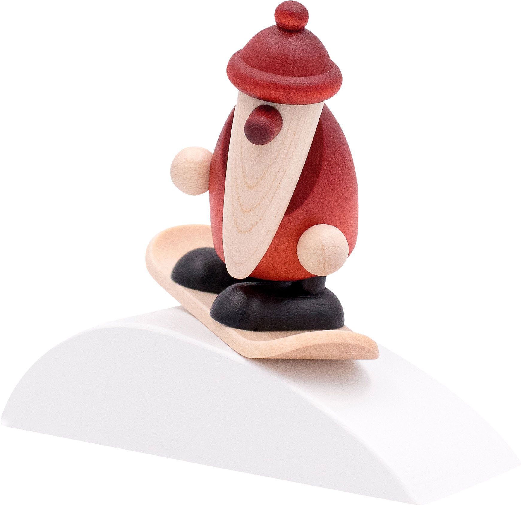 Björn Köhler Miniatur-Set 7 - Weihnachtsmann auf Snowboard mit Hügel Björn Köhler Miniatur-Set 7 - Weihnachtsmann auf Snowboard mit Hügel