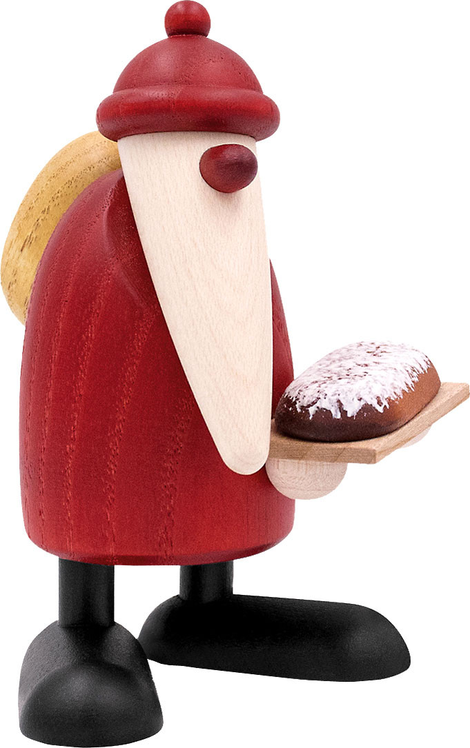 Björn Köhler Weihnachtsmann mit Christstollen Björn Köhler Weihnachtsmann mit Christstollen