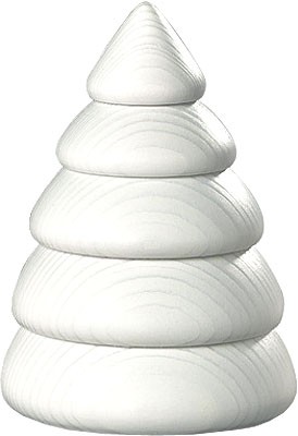 Björn Köhler Winterbaum, weiß, maxi - 19 cm Björn Köhler Winterbaum, weiß, maxi - 19 cm