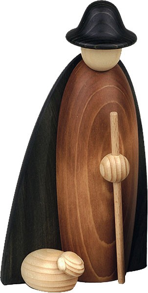 Björn Köhler Schäfer mit Schaf im Mantel, groß Björn Köhler Schäfer mit Schaf im Mantel, groß