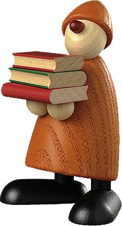 Björn Köhler Gratulant Billy mit Büchern, gelb Björn Köhler Gratulant Billy mit Büchern, gelb