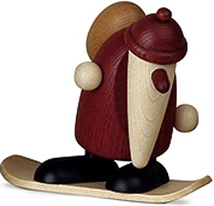 Björn Köhler Weihnachtsmann auf Snowboard Björn Köhler Weihnachtsmann auf Snowboard
