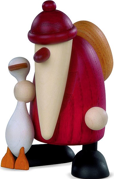Björn Köhler Weihnachtsmann mit Weihnachtsgans Björn Köhler Weihnachtsmann mit Weihnachtsgans