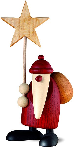 Björn Köhler Weihnachtsmann mit Stern Björn Köhler Weihnachtsmann mit Stern