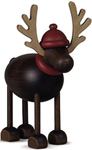 Björn Köhler Rentier Rudolf stehend Björn Köhler Rentier Rudolf stehend