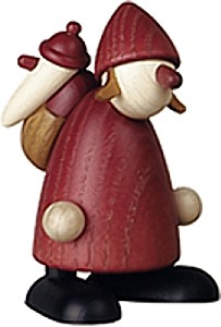 Björn Köhler Weihnachtsfrau mit kleinem Weihnachtsmann im Sack Björn Köhler Weihnachtsfrau mit kleinem Weihnachtsmann im Sack
