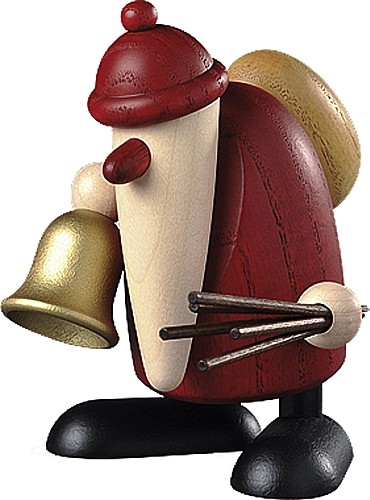 Björn Köhler Weihnachtsmann mit Glocke und Rute Björn Köhler Weihnachtsmann mit Glocke und Rute