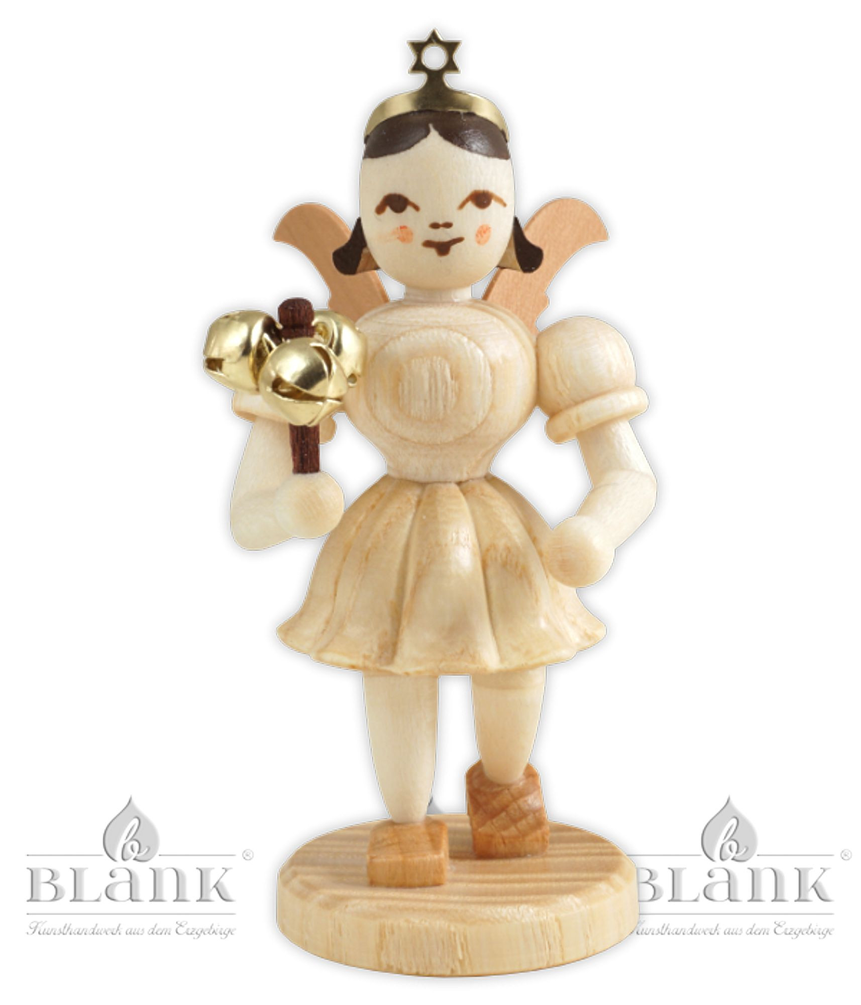 Blank Kurzrockengel mit Schellenstab Blank Kurzrockengel mit Schellenstab
