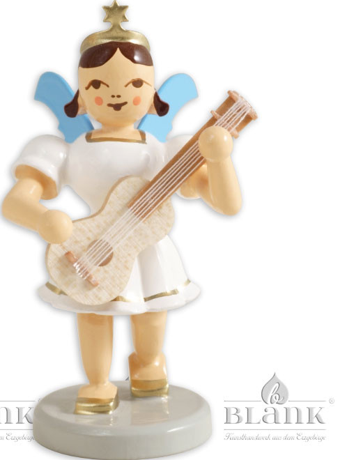 Blank Kurzrockengel mit Gitarre, farbig Blank Kurzrockengel mit Gitarre, farbig