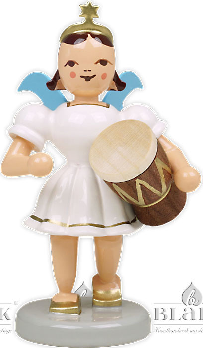 Blank Kurzrockengel mit Djembe, farbig Blank Kurzrockengel mit Djembe, farbig
